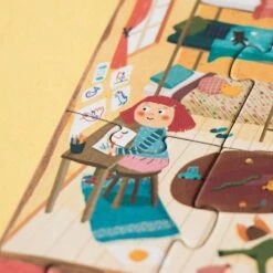 Puzzle Réversible Bienvenue à La Maison - 36 Pièces - Londji -Point De Jouet bienvenue a la maison 36 pieces 8