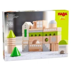 Blocs De Construction Haba - 28 Pièces -Point De Jouet blocs construction haba 28 pieces 305456 2