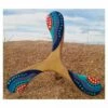 Canberra Boomerang Tripale Pour Droitier - Adultes -Point De Jouet boomerang en bois tripale canberra wallaby boomerangs