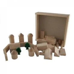 Cité Médiévale En Bois