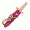 Dague Et Fourreau Rose -Point De Jouet dague et fourreau de princesse vah 841 1