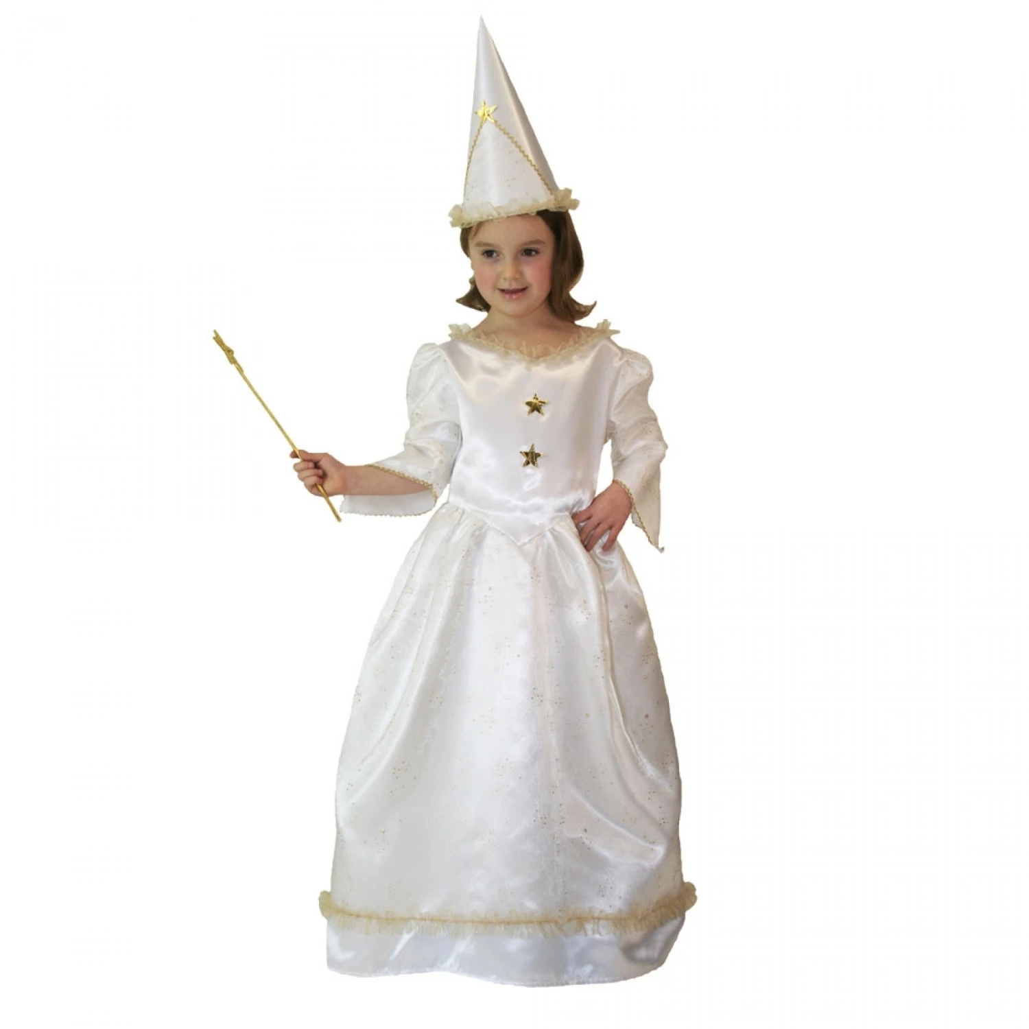 Déguisement Fée Pluie D'étoiles Satin 3 Déguisement Fée Pluie D'étoiles Satin