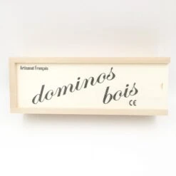 Dominos En Bois Grand Modèle -Point De Jouet dominos en bois grand modele artisan du jura 2 1