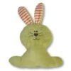 Doudou Petit Lapin Pistache Rayé Melon