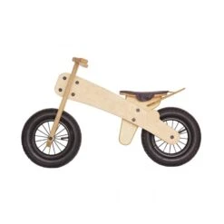 Draisienne En Bois Mini Selle Grise - Dès 2 Ans
