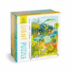 Giant Puzzle - Les Dinosaures - 48 Pcs - Ludaticca