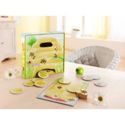 Haba Abella L'Abeille Jeu Coopératif -Point De Jouet haba abella l abeille 301839 3