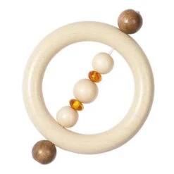 Hochet Avec Ambre Jaune