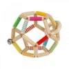 Hochet En Bois Bébé Balle Flexible -Point De Jouet hochet en bois bebe balle flexible goki 65195