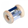 Hochet Bébé Grelot Bleu Selecta -Point De Jouet hochet en bois grelot bleu selecta