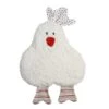 Hochet En Coton Biologique Poule Rouge