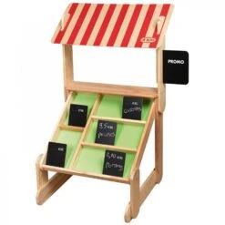 Etal De Marchande En Bois