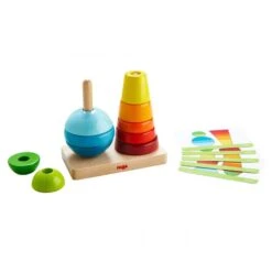 Haba Jeu à Enficher Formes Géométriques - 2 Ans