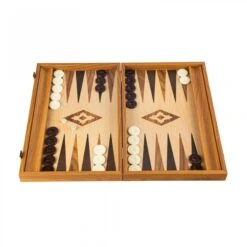 Jeu De Backgammon Luxe - Noyer