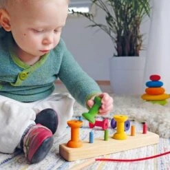 Jeu De Laçage Bobines De Grimm's -Point De Jouet jeu de lacage bobines grimms 10316 3