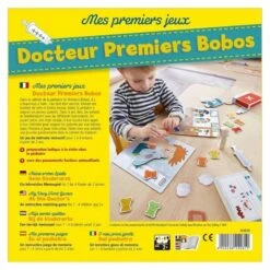 Haba Jeu Docteur Premiers Bobos - Dès 2 Ans -Point De Jouet jeu docteur premiers bobos haba 304649 2