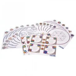 Jeu Magnétique Iotobo Mandala - 4 Ans -Point De Jouet jeu magnetique iotobo mandala itb mdl sepp jeux 3