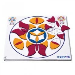 Jeu Magnétique Iotobo Mandala - 4 Ans -Point De Jouet jeu magnetique iotobo mandala itb mdl sepp jeux 6