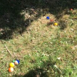 Jeu De Pétanque En Bois 6 Boules -Point De Jouet jeu petanque en bois jura