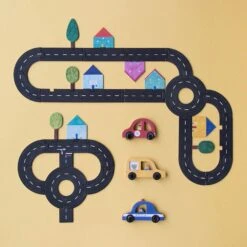 Jeu De Connexion Routes - Roads - Londji - Jeu Coopératif - 4 Ans -Point De Jouet jeu puzzle connexion roads londji 4 ans 3
