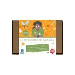 Kit Bombes De Graines De Fleurs Mellifères