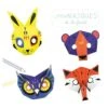 Masques De La Forêt 3D -Point De Jouet kit creatif masques foret pirouette cacahouete 1