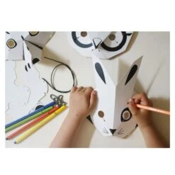 Masques De La Forêt 3D -Point De Jouet kit creatif masques foret pirouette cacahouete 3