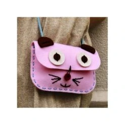 Kit De Couture Sac Chat Rose