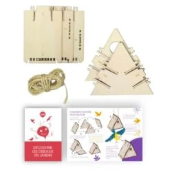 Kit De Fabrication De Nichoir Pour Oiseaux -Point De Jouet kit fabrication nichoir les petits radis 2