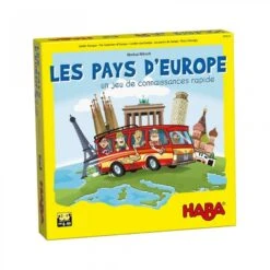 Haba Les Pays D'Europe - Jeu De Connaissances Sur La Géographie