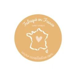 Doudou Plat Panthère En Coton Biologique -Point De Jouet logo made in france carotte et cie 2