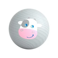 Haba Lot De 5 Boules En Bois Animaux De La Ferme -Point De Jouet lot de 5 boules en bois haba 306020 2