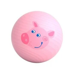 Haba Lot De 5 Boules En Bois Animaux De La Ferme -Point De Jouet lot de 5 boules en bois haba 306020 4