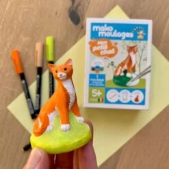 Kit Mako Moulages - Mon Petit Chat -Point De Jouet mako moulages mon petit chat