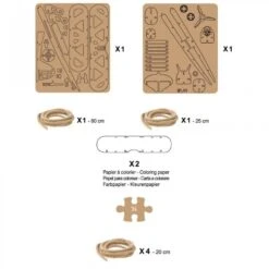 Maquette Avion Biplan à Construire -Point De Jouet maquette avion biplan construire kel 351 2