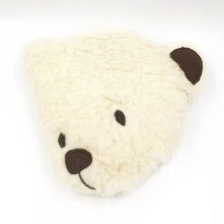 Bouillotte Ours Laine Noyaux De Cerises