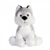 Doudou Bouillotte Husky - Déhoussable - Micro-ondes -Point De Jouet peluche bouillotte dehoussable husky esat 1