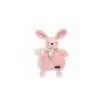Peluche Bouillotte Lapin Rose - 30 Cm -Point De Jouet peluche bouillotte lapin rose micro ondes 30 cm