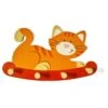 Portemanteau Chat -Point De Jouet portemanteau en bois chat fabricant suisse