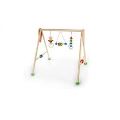 Portique D'activités En Bois Ours Trapéziste