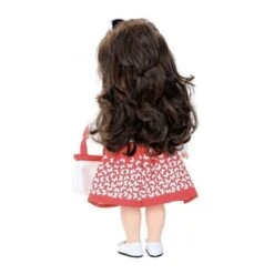 Poupée Marie-françoise Madone Brune - 40 Cm -Point De Jouet poupee marie francoise 160 ans 40cm madone robe rouge peticollin 964061 2