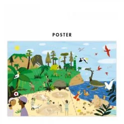 Puzzle à Remonter Le Temps 150 Pièces - Jurassique -Point De Jouet puzzle jurassique pirouette cacahouete