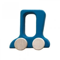 Road Stories - Camion Et Voiture En Bois - Bleu -Point De Jouet road stories camion et voiture en bois meandmine 4 1