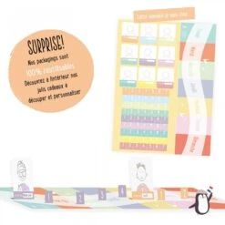 Ma Jolie Semaine - Jeu Magnétique -Point De Jouet semainier magnetique ma jolie semaine atelier gigogne 2