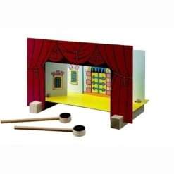 Théâtre De Marionnettes Magnétique Le Château -Point De Jouet theatre de marionnettes magnetique chateau fabricant tcheque