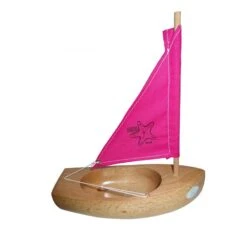 Thonier Petit Mousse 17 Cm - Voile Rose