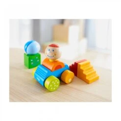 Haba Voiture Découverte - Paul -Point De Jouet voiture en bois decouverte paul haba 304738 3