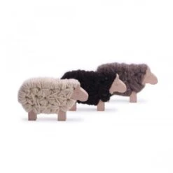 Woody Le Mouton Laine écrue -Point De Jouet woody le mouton jeu tricot lacage les jouets libres 1jpg